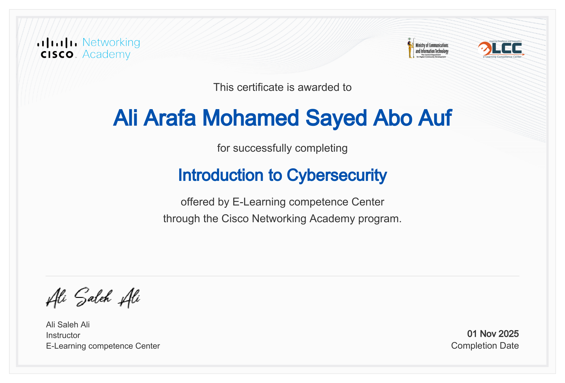 Introduction to Cybersecurity
