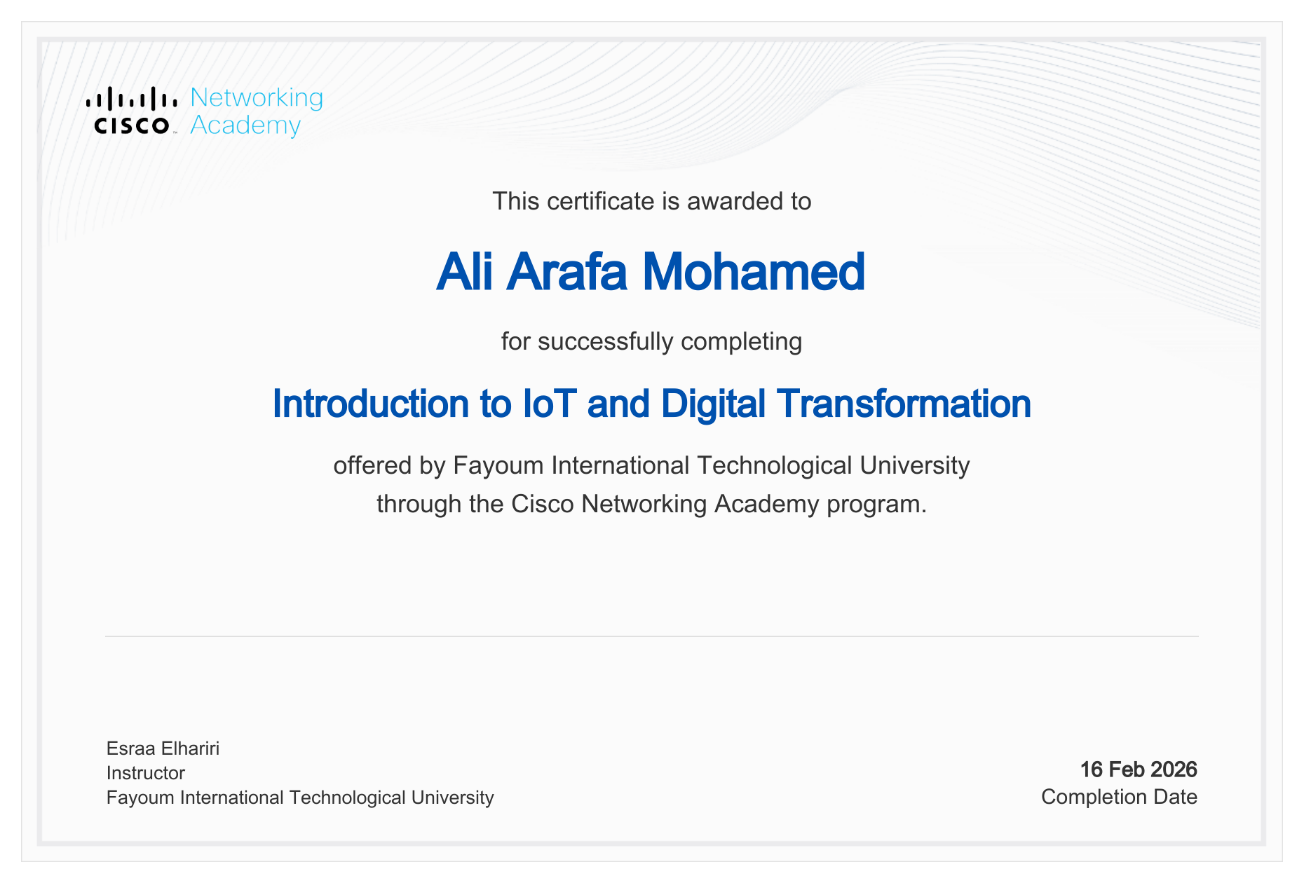 Internet of Things