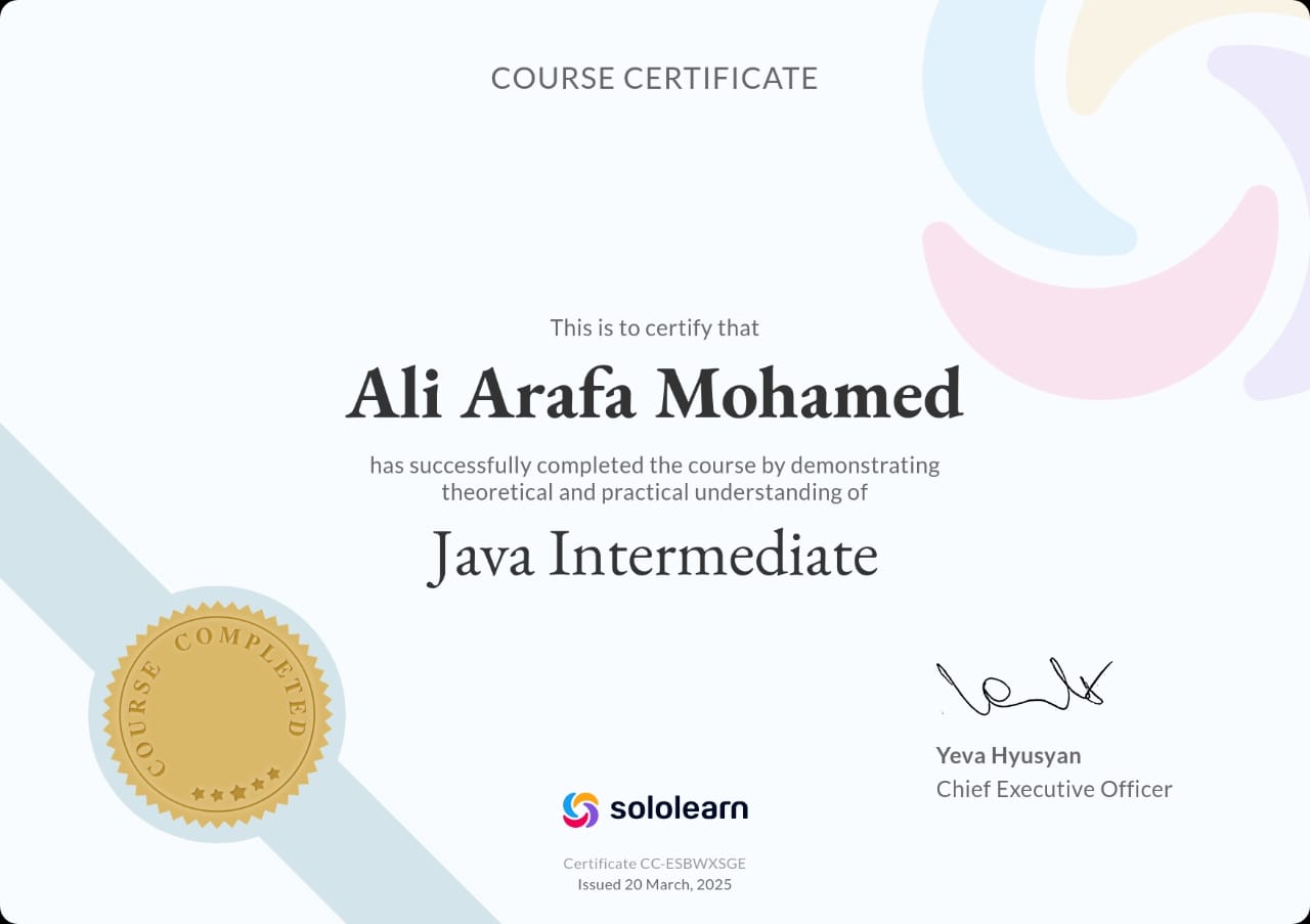 Java Intermediate