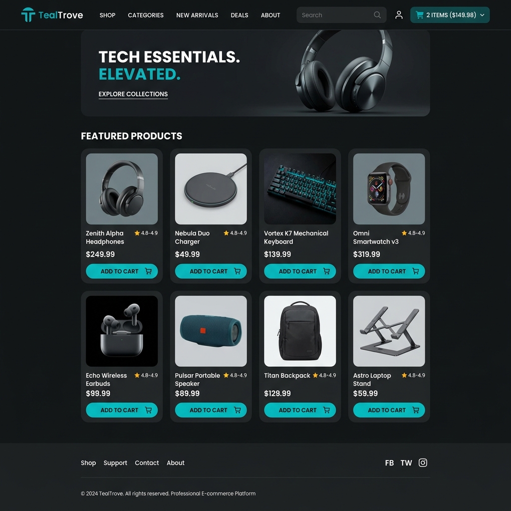 Web E-commerce Platform